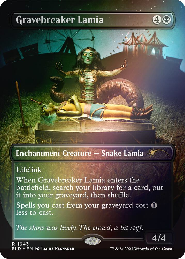 Gravebreaker Lamia (Rainbow Foil) (1643) [Secret Lair Drop]