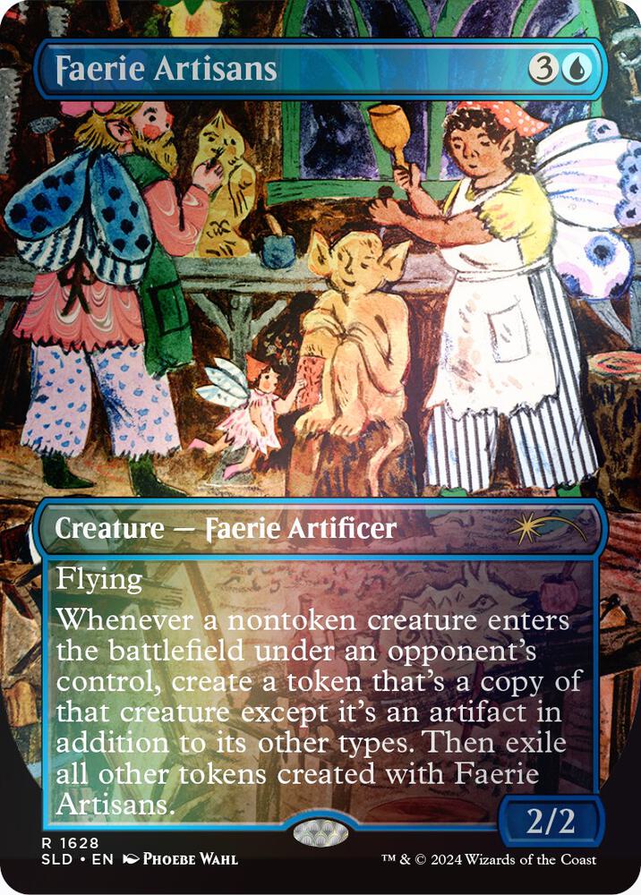 Faerie Artisans (Rainbow Foil) (1628) [Secret Lair Drop]
