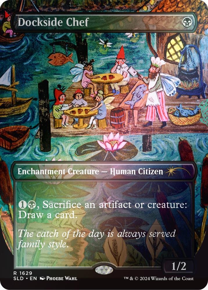 Dockside Chef (Rainbow Foil) (1629) [Secret Lair Drop]