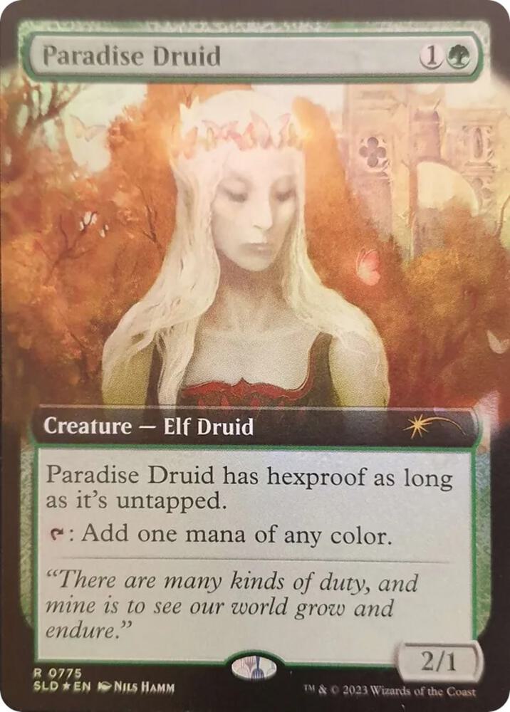 Paradise Druid (Extended Art) (775) [Secret Lair Drop]