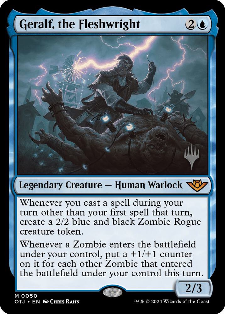 Geralf, the Fleshwright (50) [Outlaws of Thunder Junction Promos]
