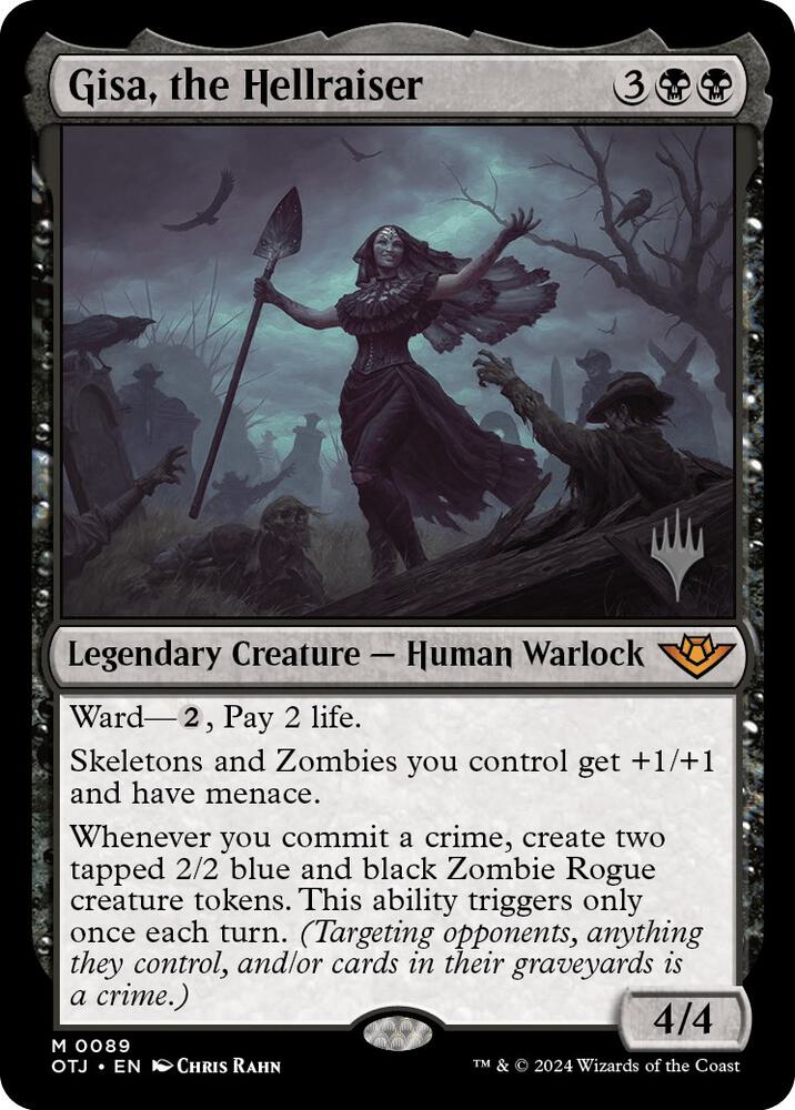 Gisa, the Hellraiser (89) [Outlaws of Thunder Junction Promos]