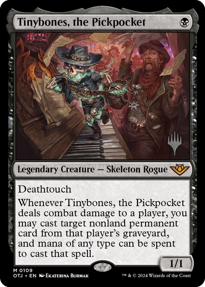 Tinybones, the Pickpocket (109) [Outlaws of Thunder Junction Promos]