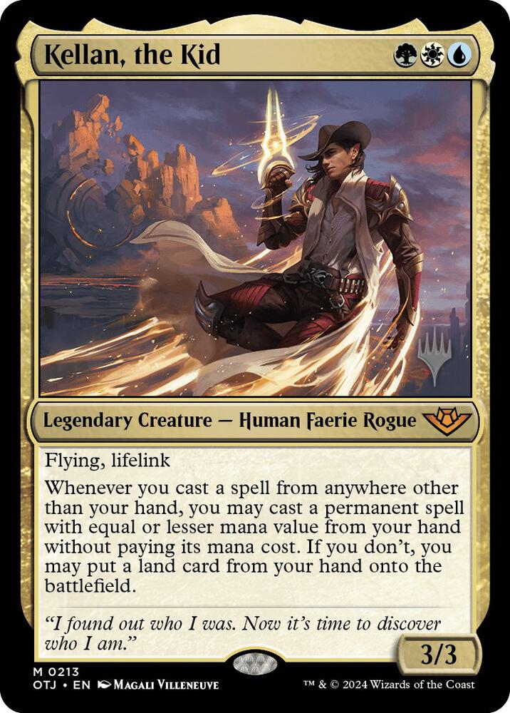 Kellan, the Kid (213) [Outlaws of Thunder Junction Promos]