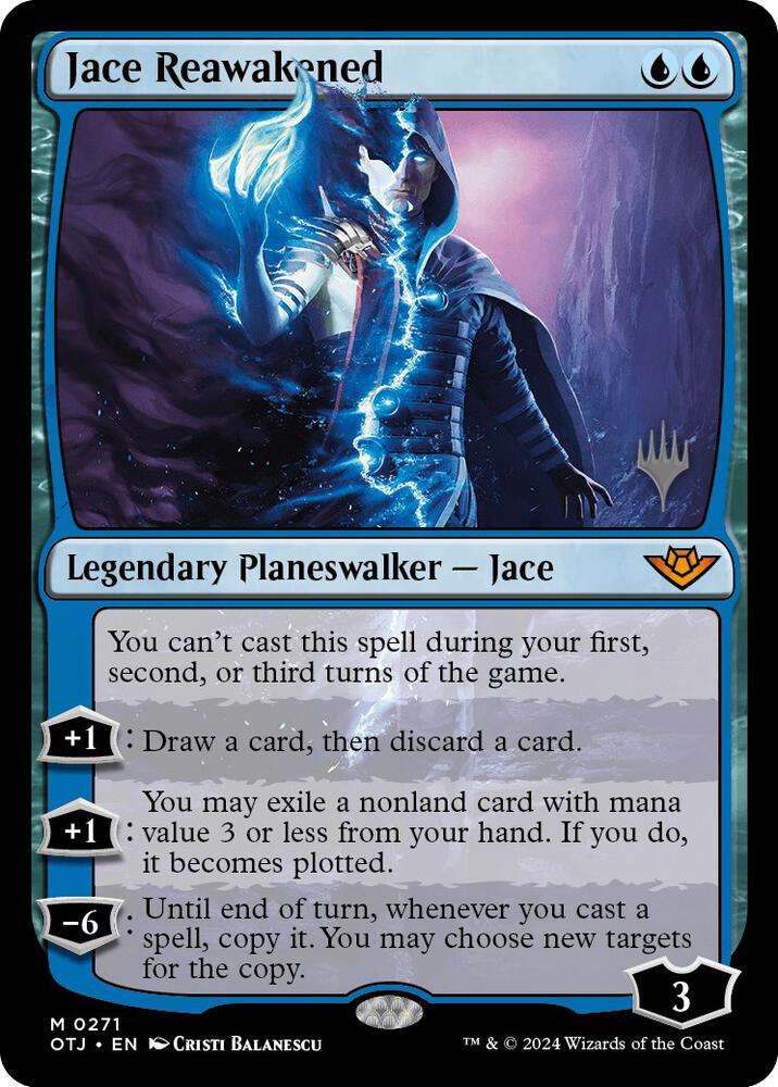 Jace Reawakened (271) [Outlaws of Thunder Junction Promos]