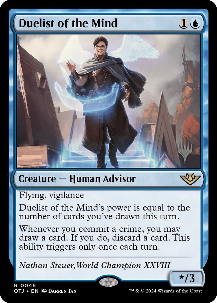 Duelist of the Mind (45) [Outlaws of Thunder Junction Promos]