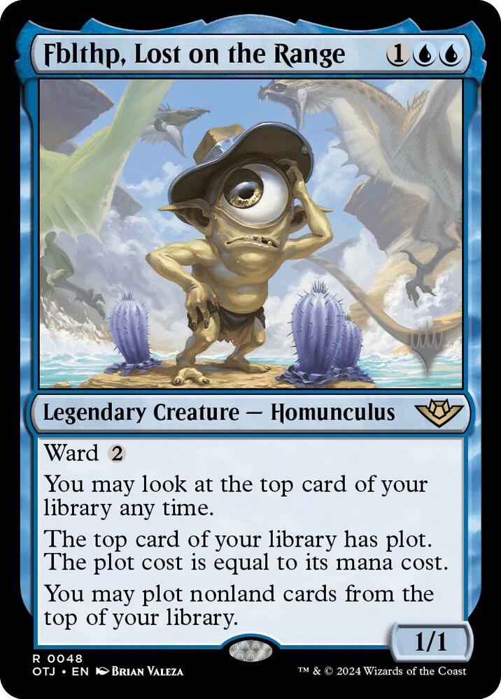 Fblthp, Lost on the Range (48) [Outlaws of Thunder Junction Promos]