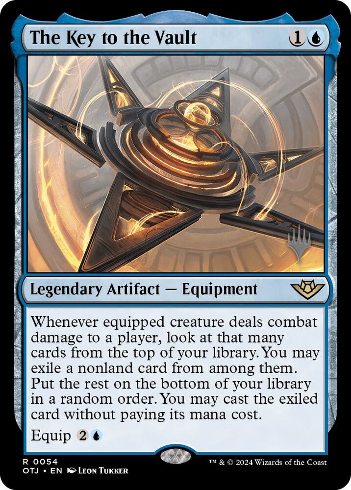 The Key to the Vault (54) [Outlaws of Thunder Junction Promos]