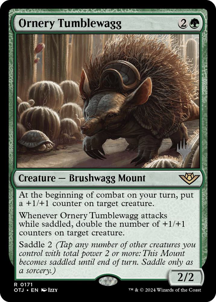 Ornery Tumblewagg (171) [Outlaws of Thunder Junction Promos]