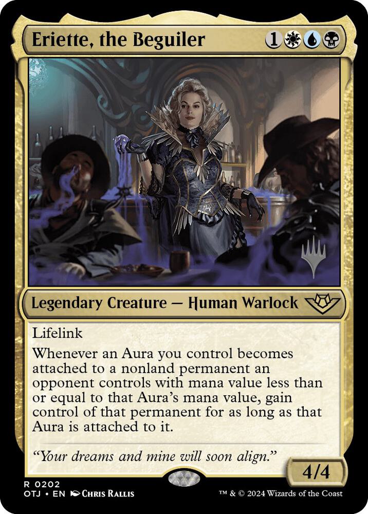 Eriette, the Beguiler (202) [Outlaws of Thunder Junction Promos]