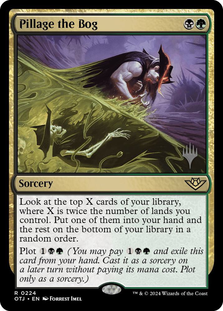 Pillage the Bog (224) [Outlaws of Thunder Junction Promos]