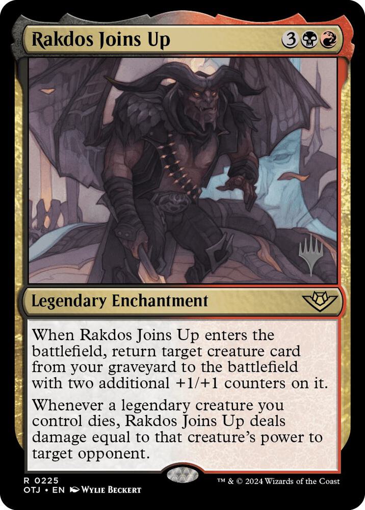 Rakdos Joins Up (225) [Outlaws of Thunder Junction Promos]