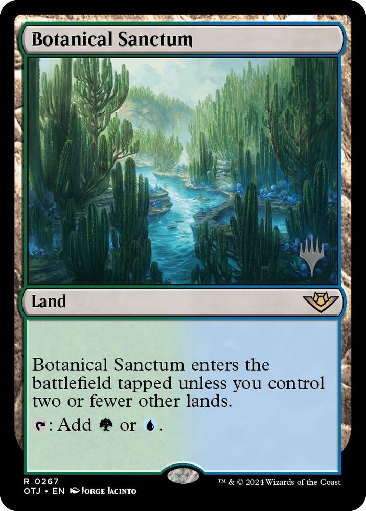 Botanical Sanctum (267) [Outlaws of Thunder Junction Promos]