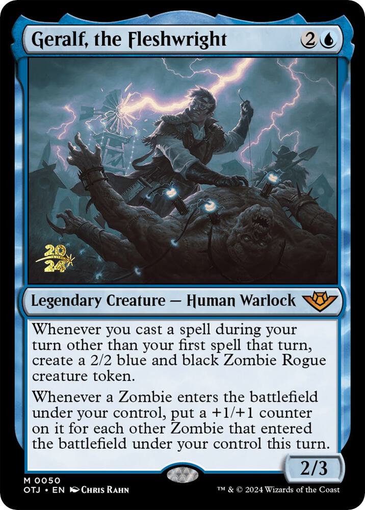 Geralf, the Fleshwright (50) [Prerelease Cards]