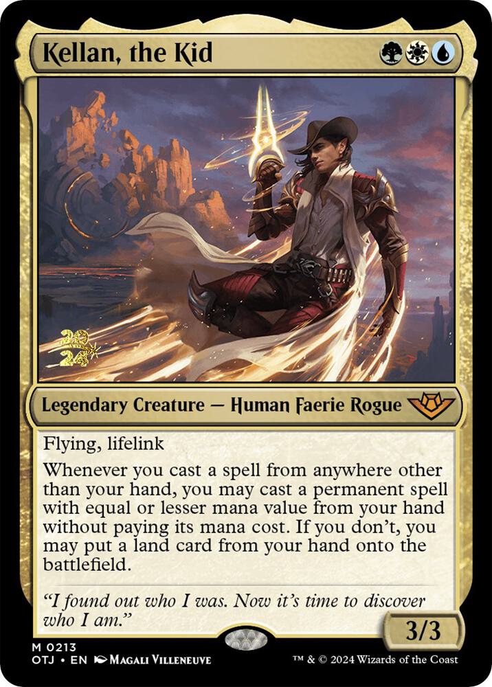 Kellan, the Kid (213) [Prerelease Cards]