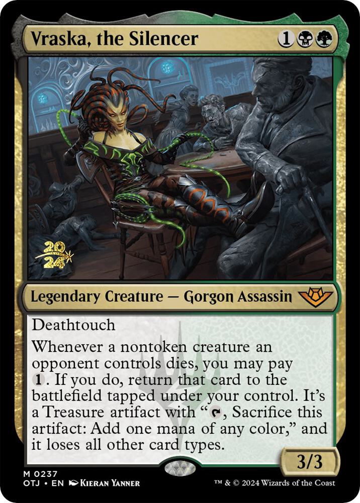 Vraska, the Silencer (237) [Prerelease Cards]