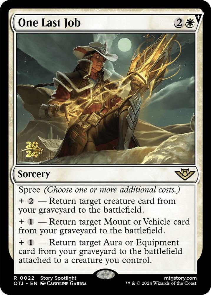 One Last Job (22) [Prerelease Cards]