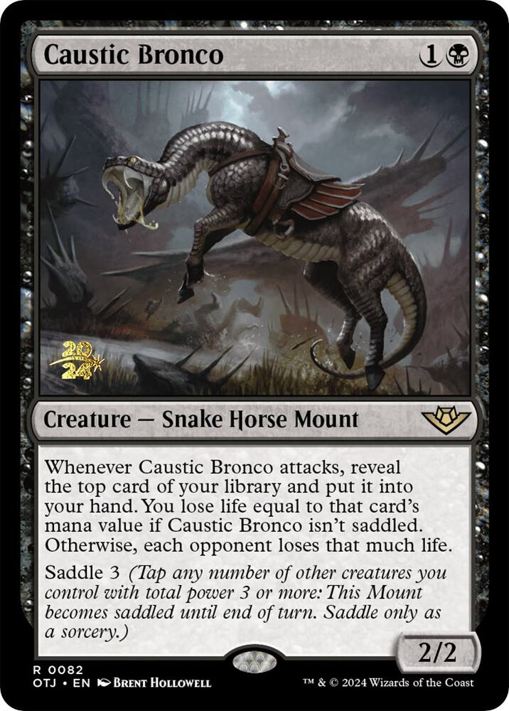 Caustic Bronco (82) [Prerelease Cards]