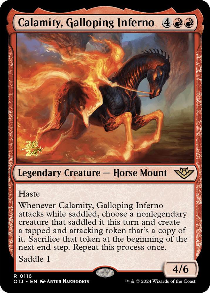 Calamity, Galloping Inferno (116) [Prerelease Cards]