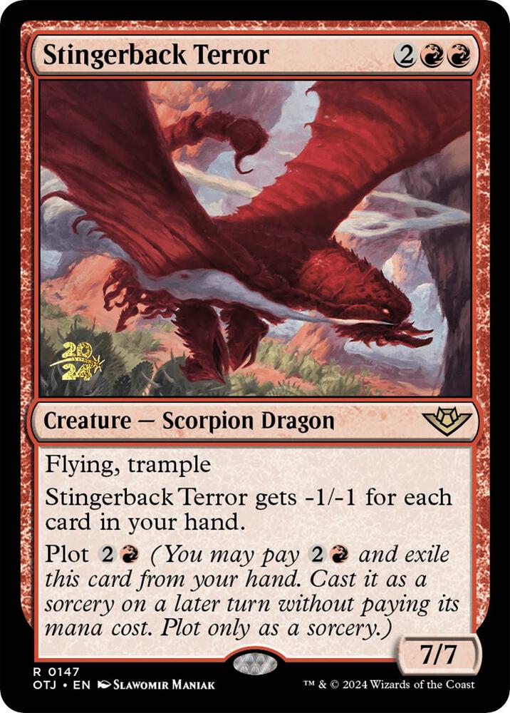 Stingerback Terror (147) [Prerelease Cards]