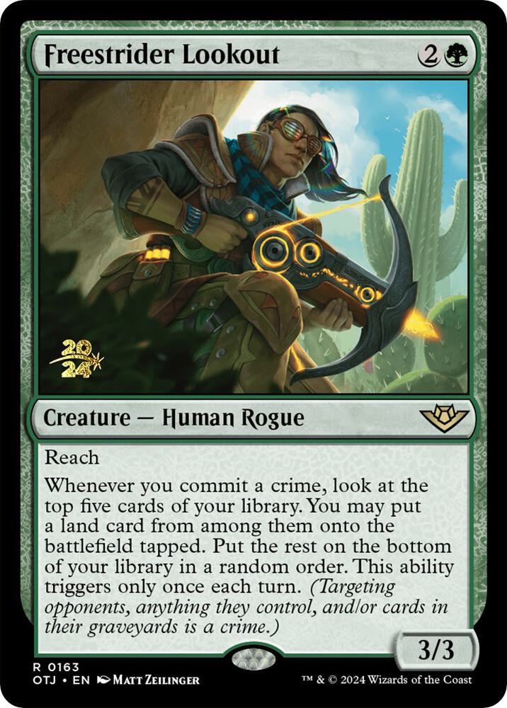 Freestrider Lookout (163) [Prerelease Cards]