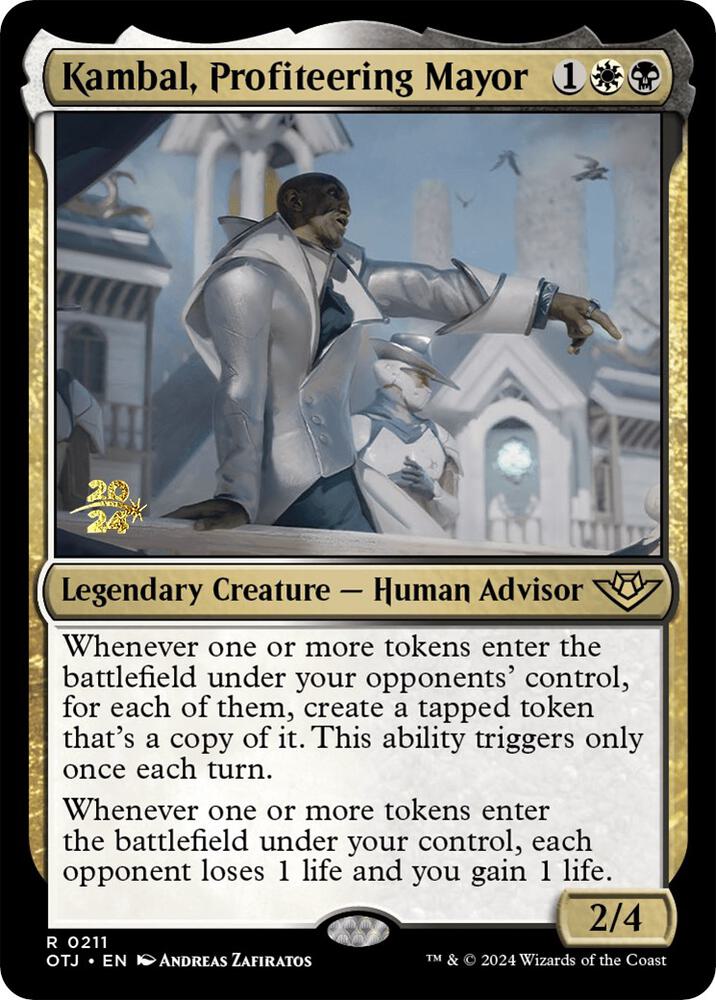 Kambal, Profiteering Mayor (211) [Prerelease Cards]