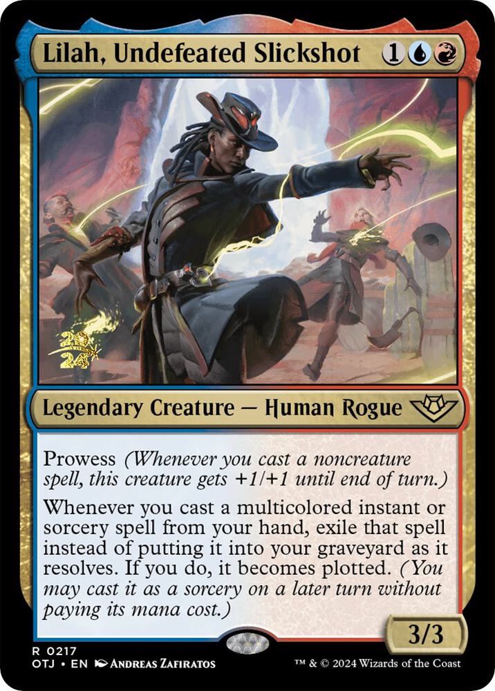 Lilah, Undefeated Slickshot (217) [Prerelease Cards]