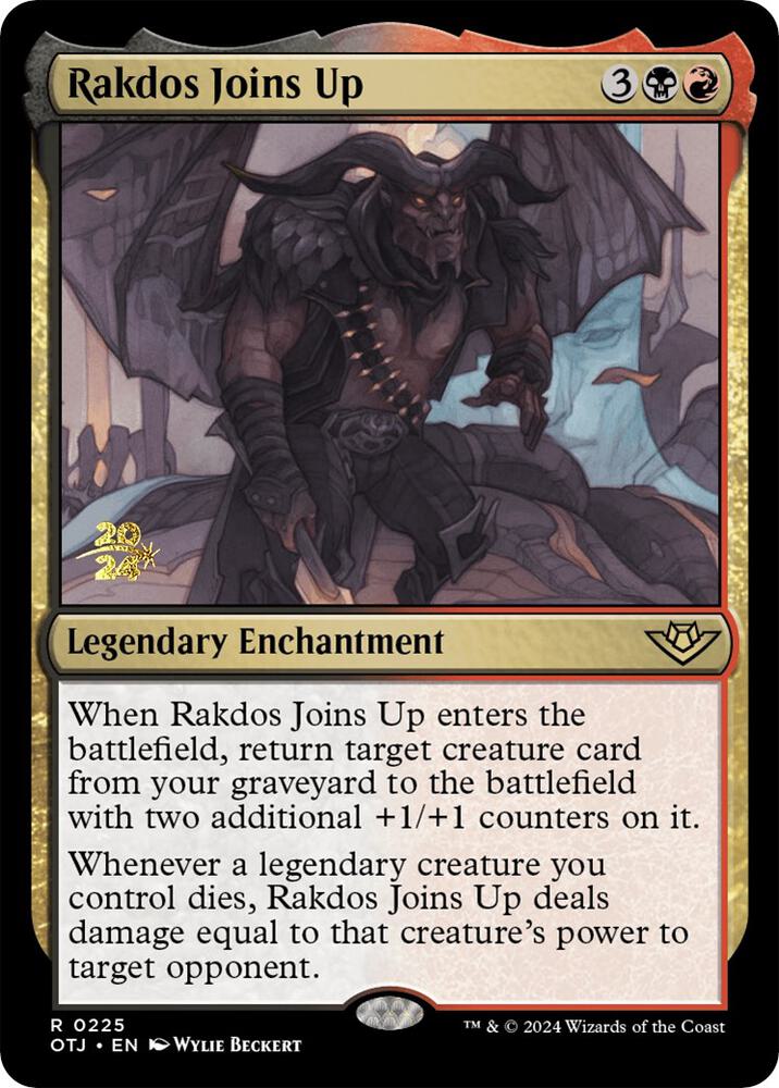 Rakdos Joins Up (225) [Prerelease Cards]
