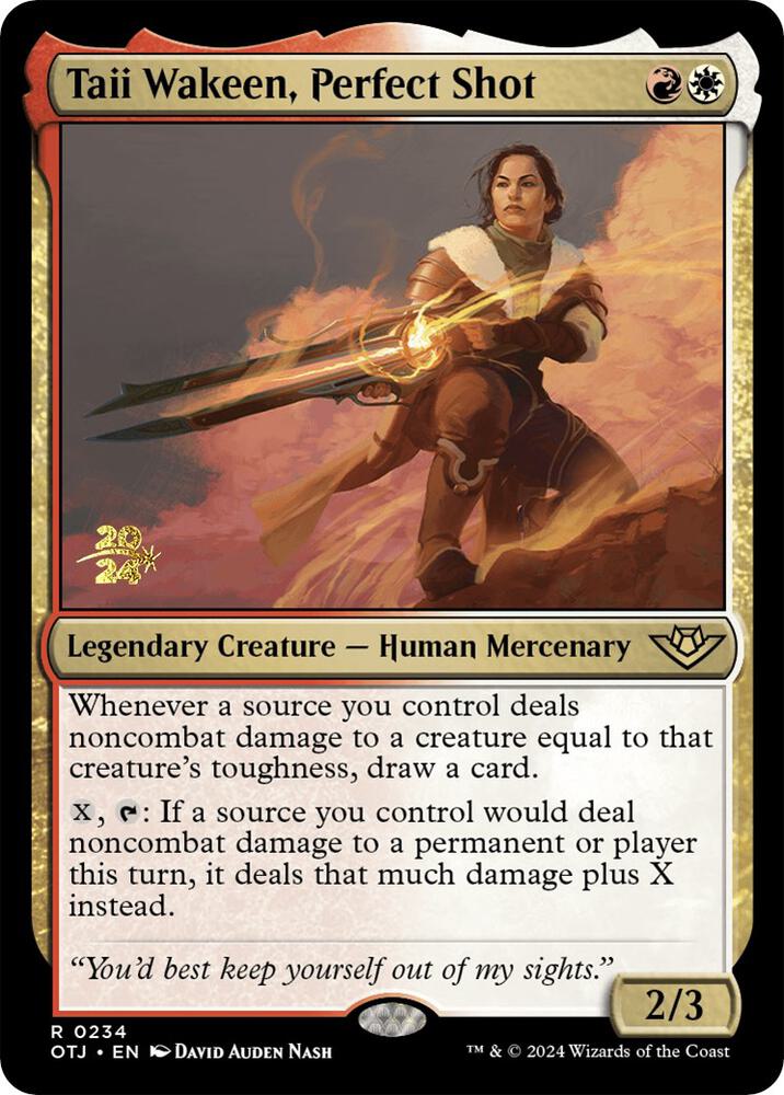 Taii Wakeen, Perfect Shot (234) [Prerelease Cards]