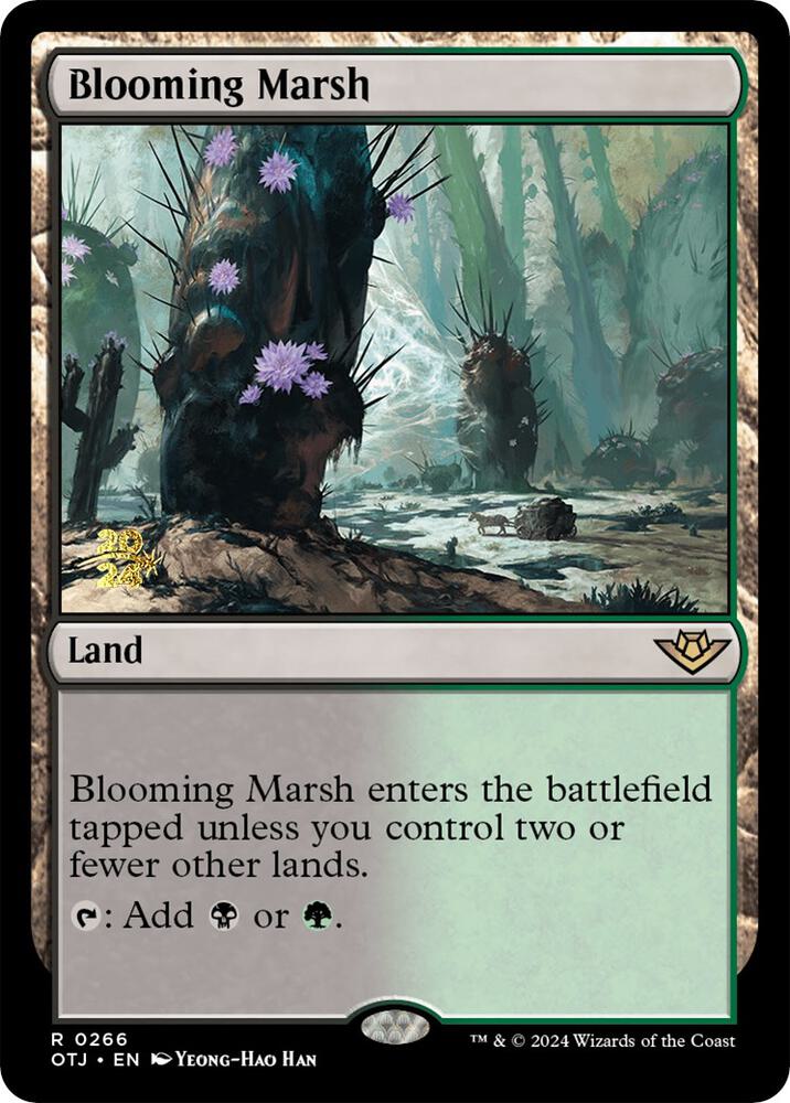 Blooming Marsh (OTJ) (266) [Prerelease Cards]
