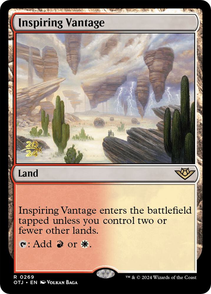 Inspiring Vantage (OTJ) (269) [Prerelease Cards]