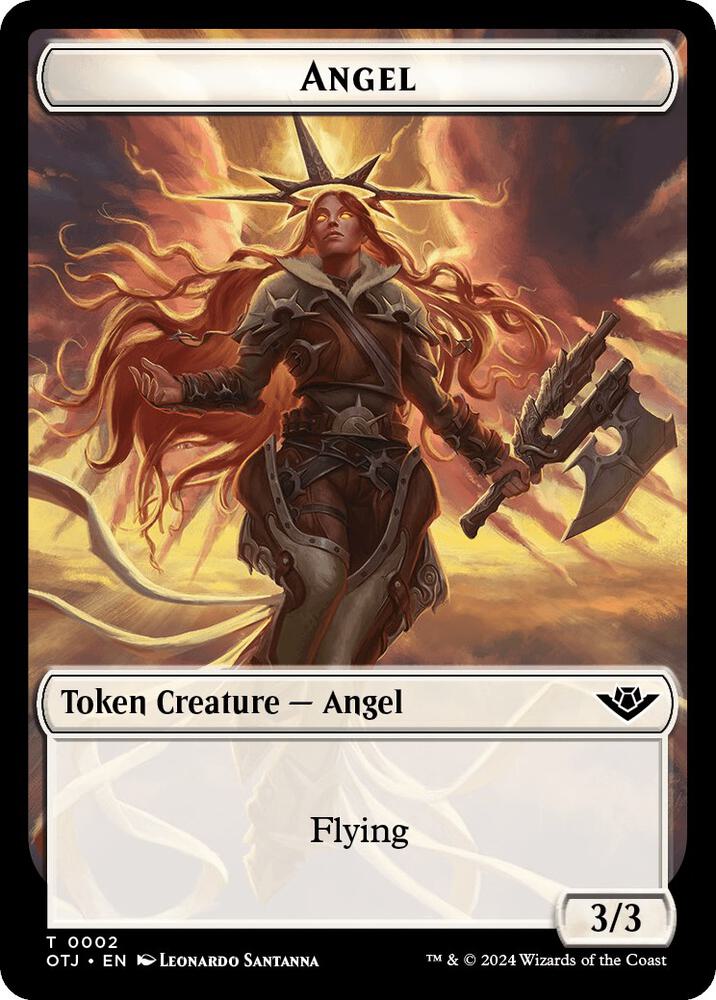 Angel Token (2) [Outlaws of Thunder Junction]