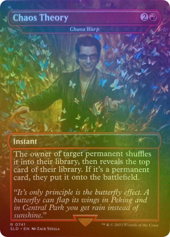 Chaos Theory - Chaos Warp (Rainbow Foil) (741) [Secret Lair Drop]