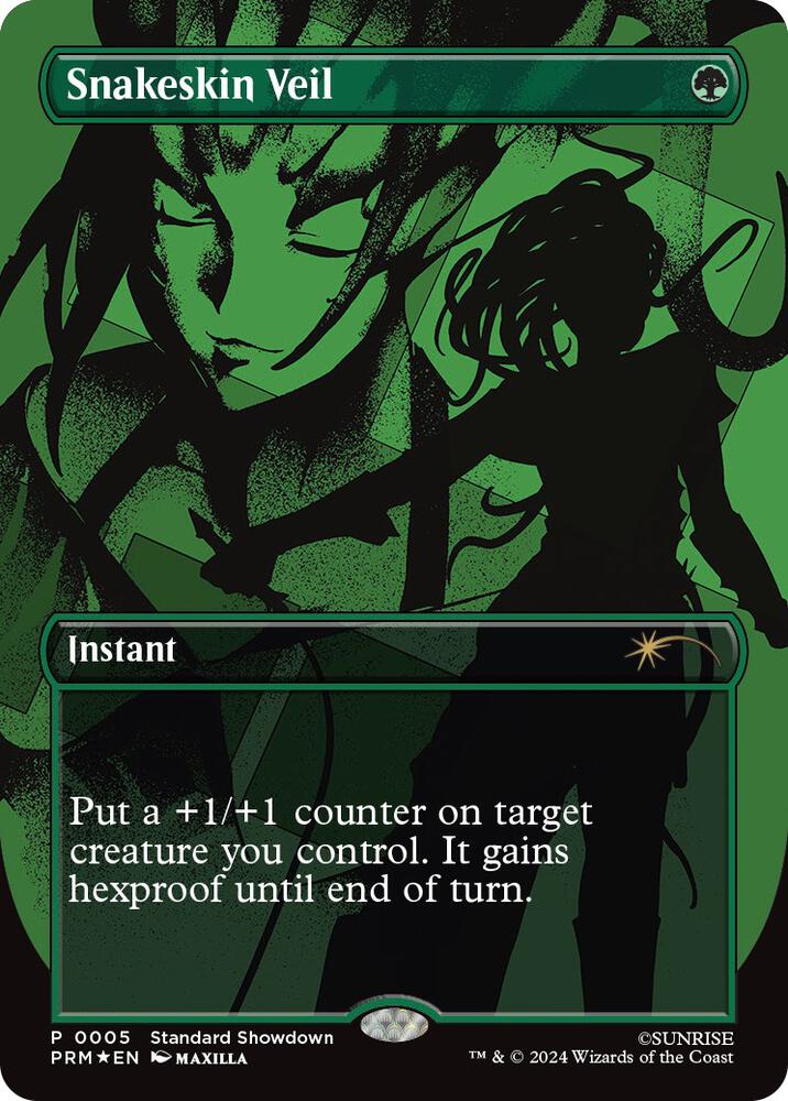 Snakeskin Veil (5) [Standard Showdown Promos]