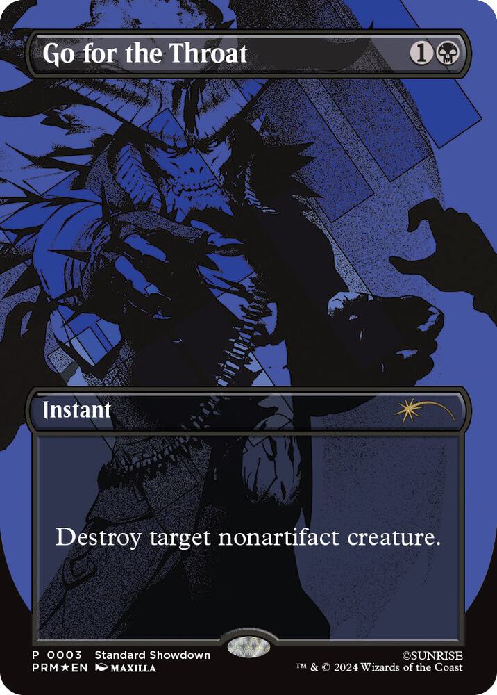 Go for the Throat (3) [Standard Showdown Promos]