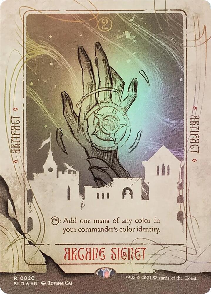 Arcane Signet (0820) (Rainbow Foil) [Secret Lair Drop]
