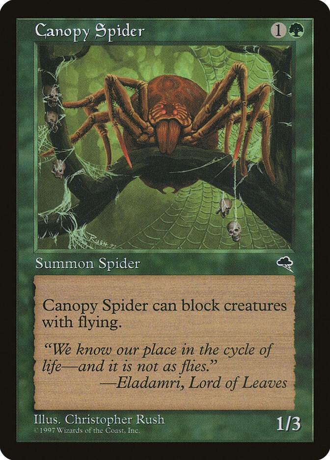 Canopy Spider (217) [Tempest]