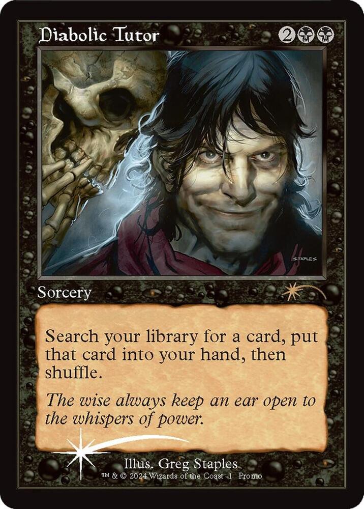 Diabolic Tutor (1) [WPN & Gateway Promos]
