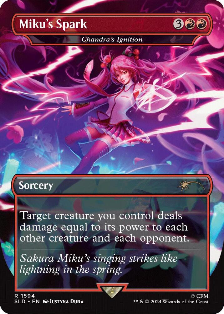 Miku's Spark - Chandra's Ignition (1594) [Secret Lair Drop]