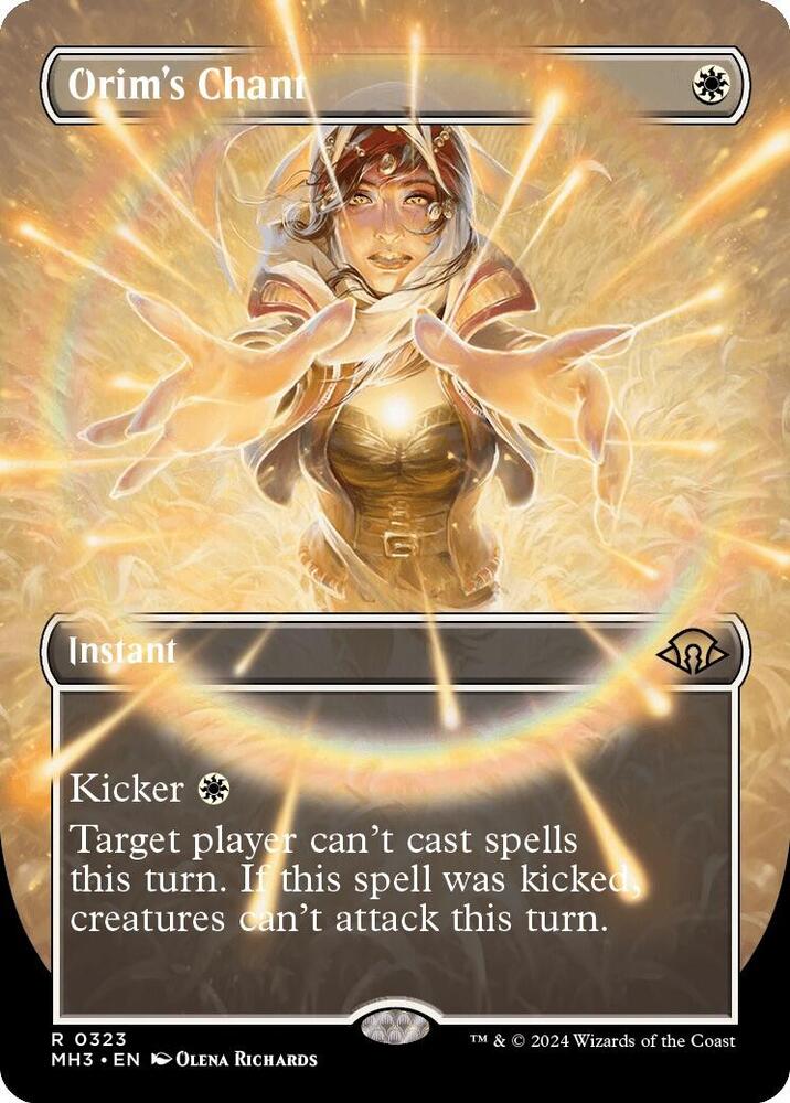 Orim's Chant (Borderless) (323) [Modern Horizons 3]