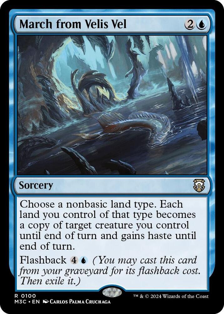 March from Velis Vel (100) [Modern Horizons 3 Commander]