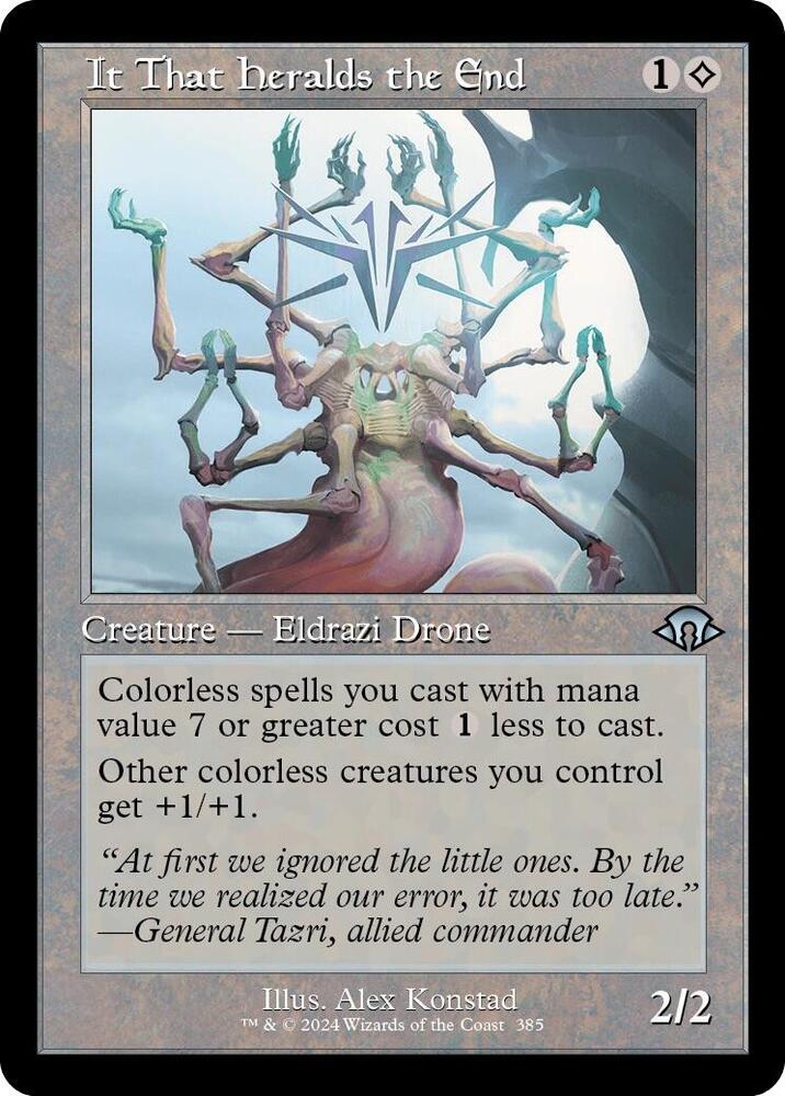 It That Heralds the End (Retro Frame) (385) [Modern Horizons 3]