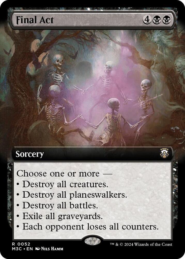 Final Act (Extended Art) (52) [Modern Horizons 3 Commander]