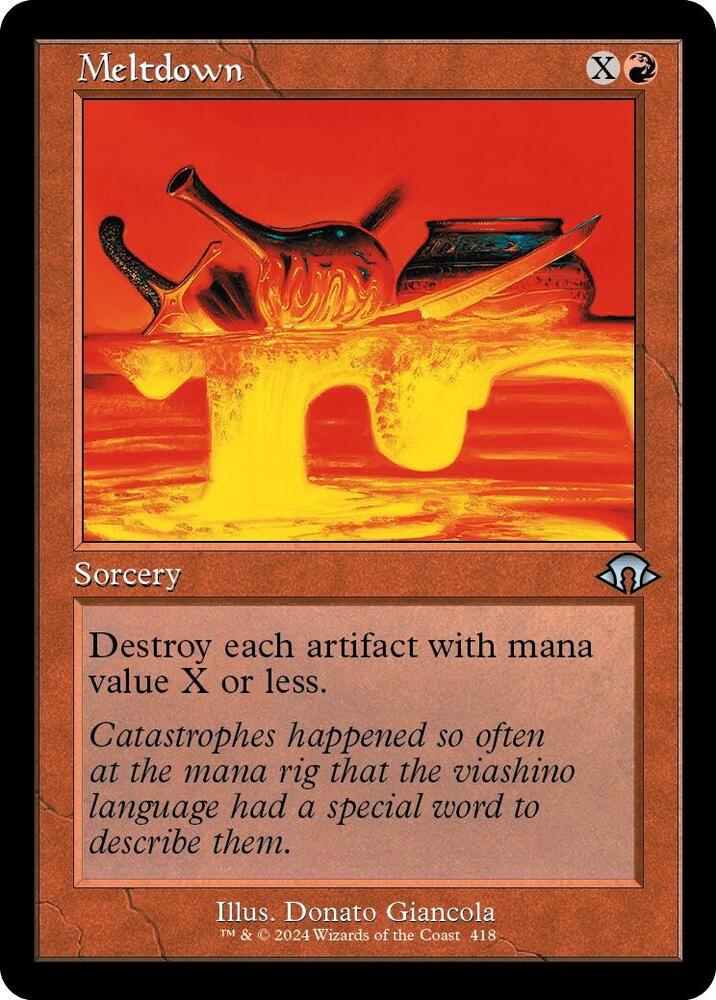Meltdown (Retro Frame) (418) [Modern Horizons 3]