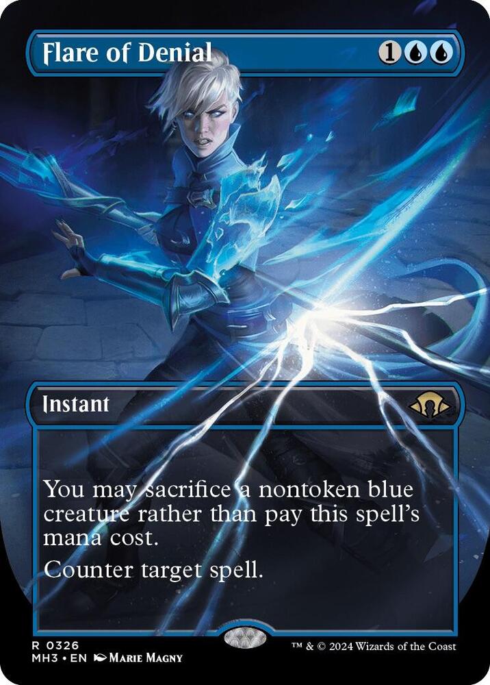 Flare of Denial (Borderless) (326) [Modern Horizons 3]