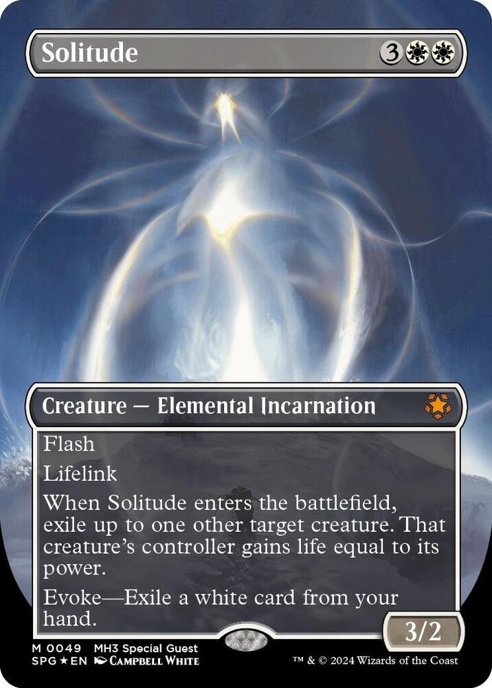Solitude (Borderless) (Textured Foil) (49) [Special Guests]