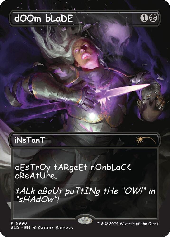 dOOm bLaDE (9990) [Secret Lair Drop]