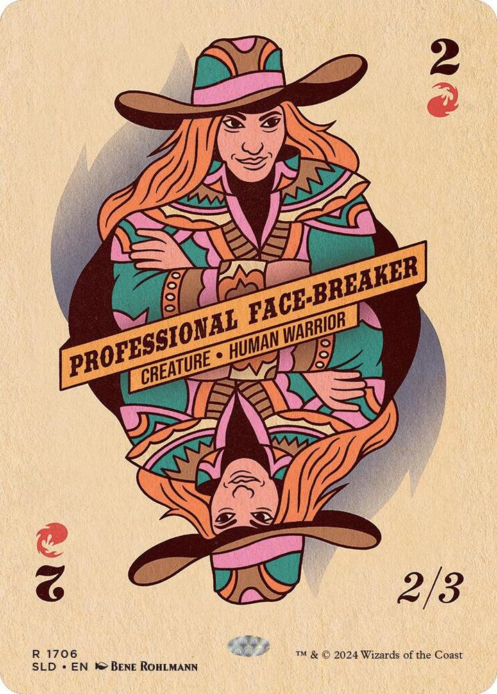 Professional Face-Breaker (1706) [Secret Lair Drop]