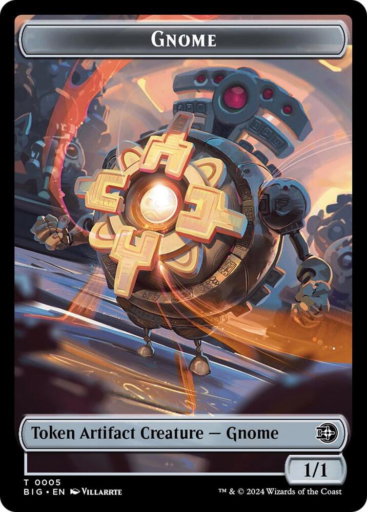 Gnome // Plot Double-Sided Token (5 // 20) [The Big Score]