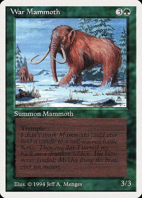 War Mammoth (228) [Summer Magic / Edgar]